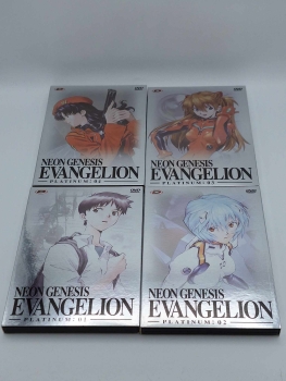 Neon Genesis Evangelion Platinum Collector's Box vol. 1-8 ITALIENISCH & JAPANISCH